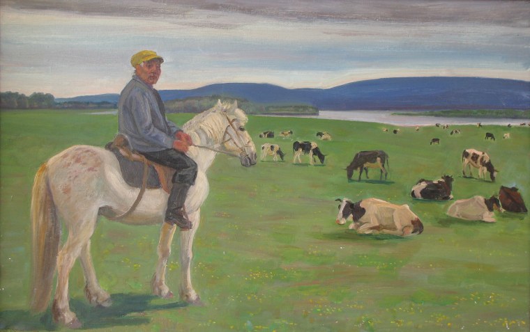 Афанасий Осипов картина гуртовщики