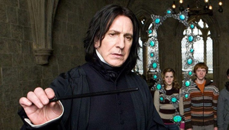 Алан Рикман Северус Снегг