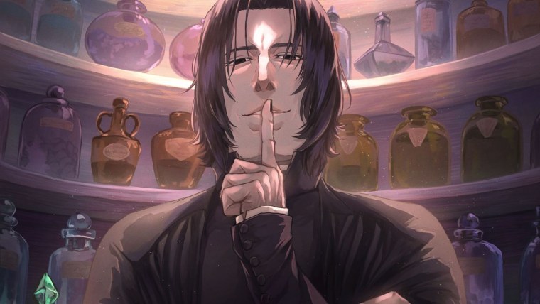 Профессор Снейп арт