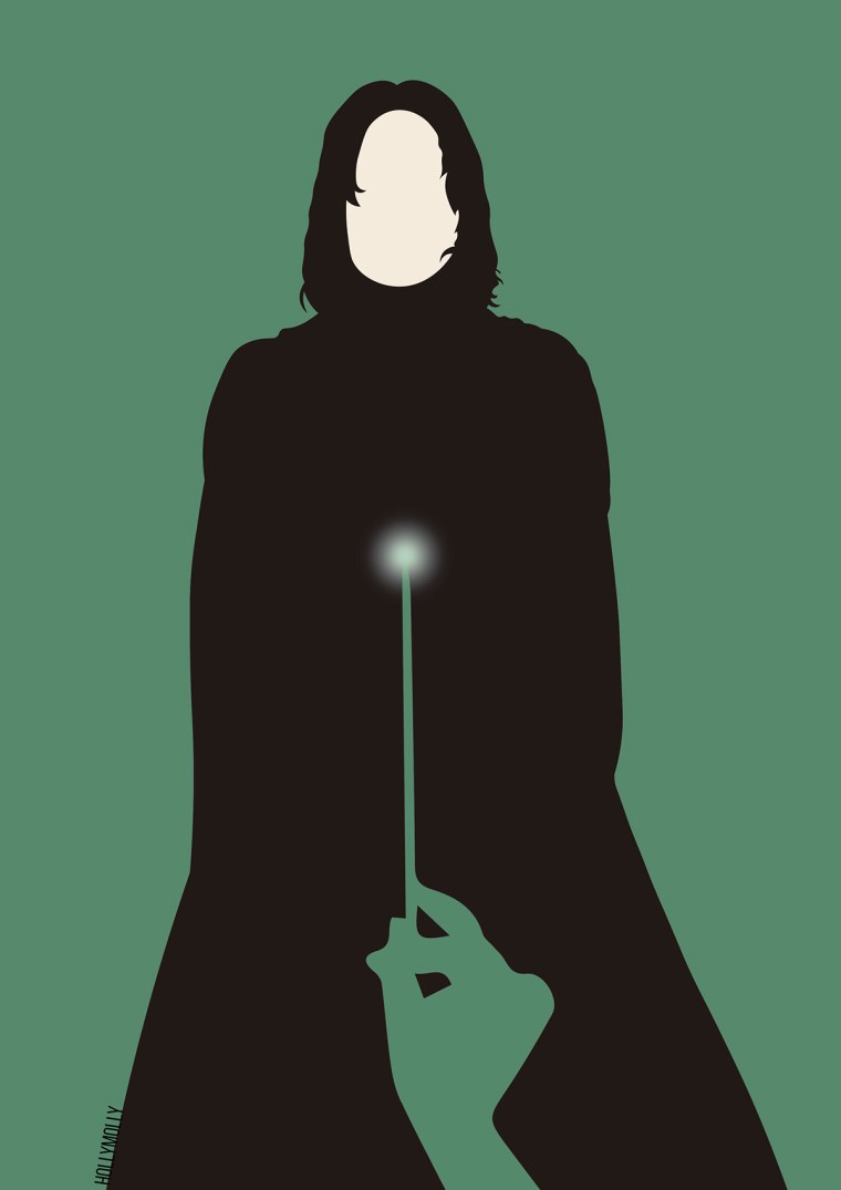 Силуэт Северуса Снейпа