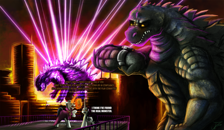 Шин Годзилла арт