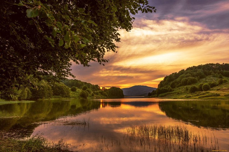 Пейзаж с рекой