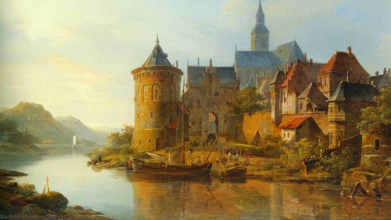 Корнелис спрингер картины