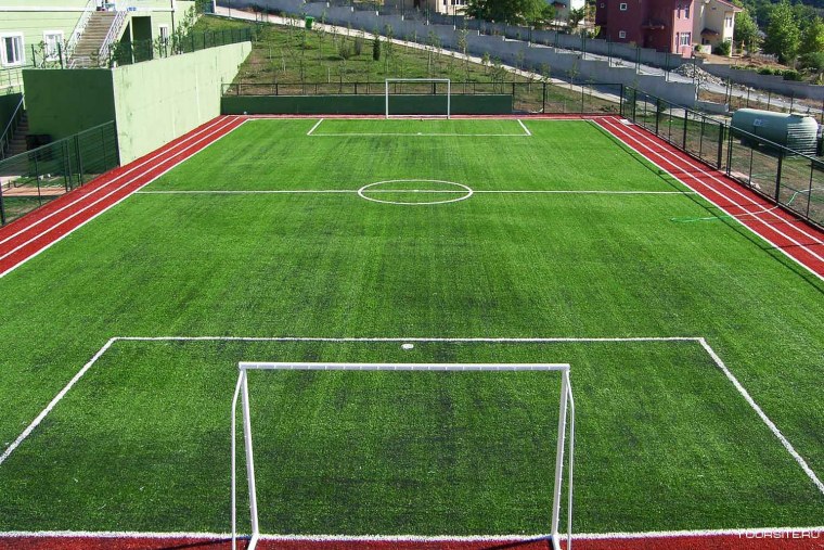 Футбольное поле вектор