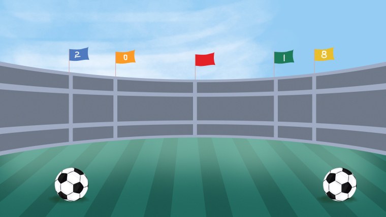 Игровое поле футбол