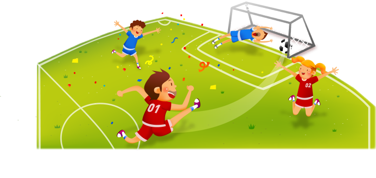 Стадион мультяшный