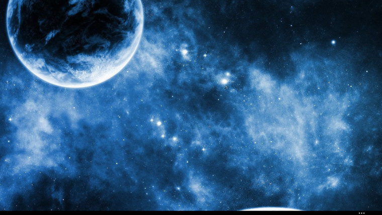 Космос звезды планеты