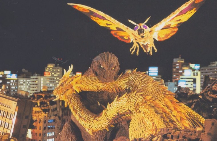 Годзилла Мотра Кинг Гидора