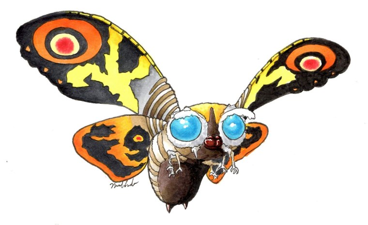 Мотра бабочка 1964