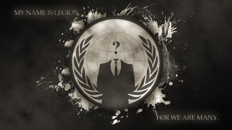 Обои Анонимуса девушки