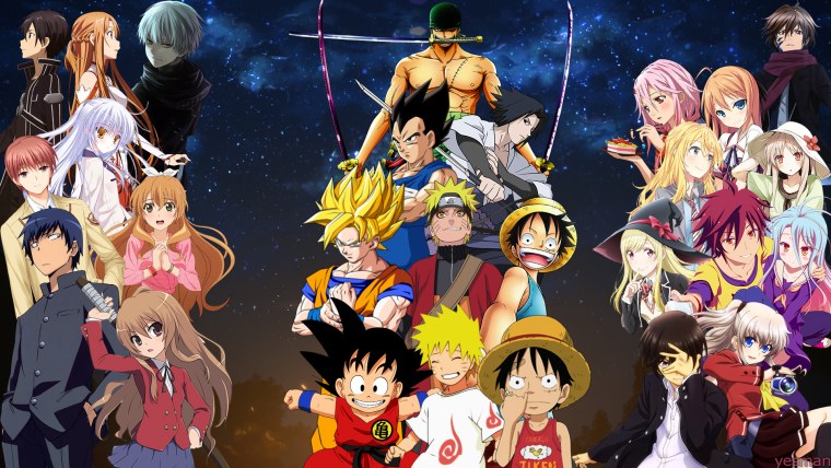 Аниме герои