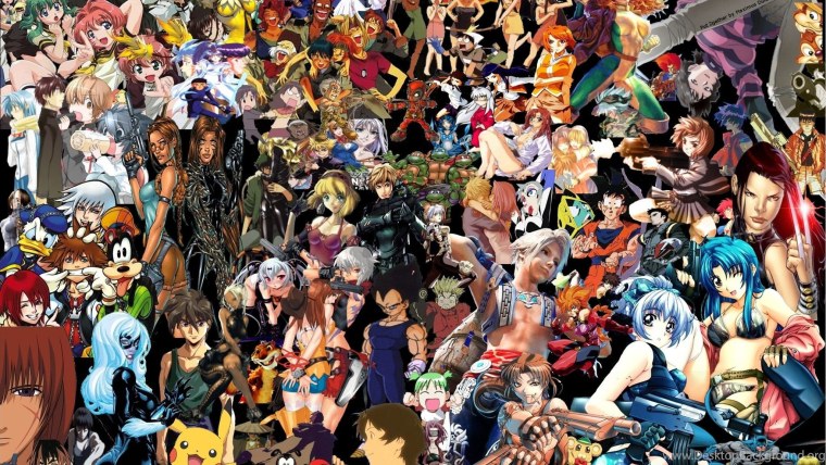 Популярные аниме персонажи