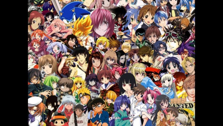 Аниме коллаж