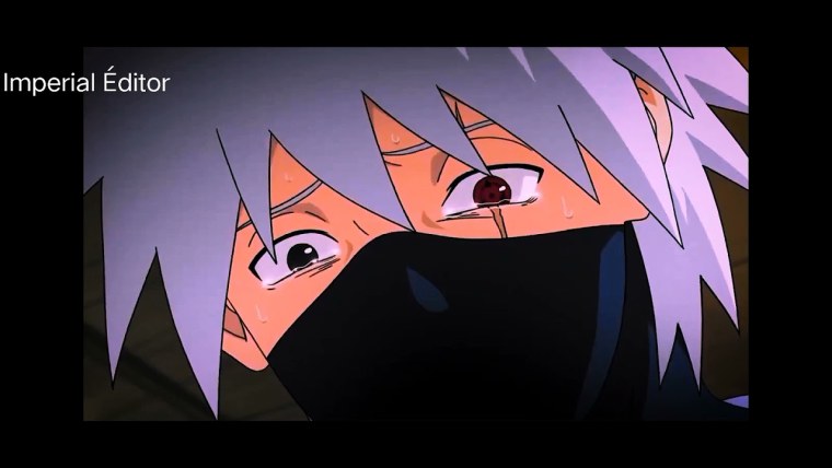 Какаши Хатаке с кунаем