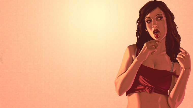 Обои Рисованные девушки