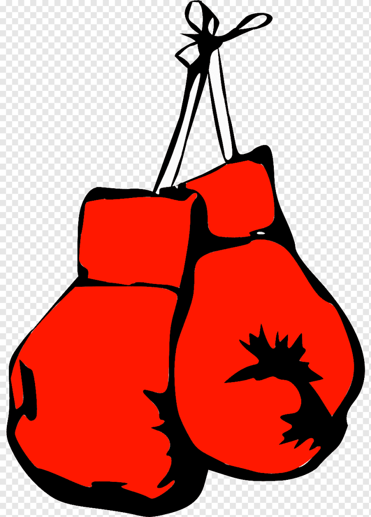 Боксерские перчатки векторные