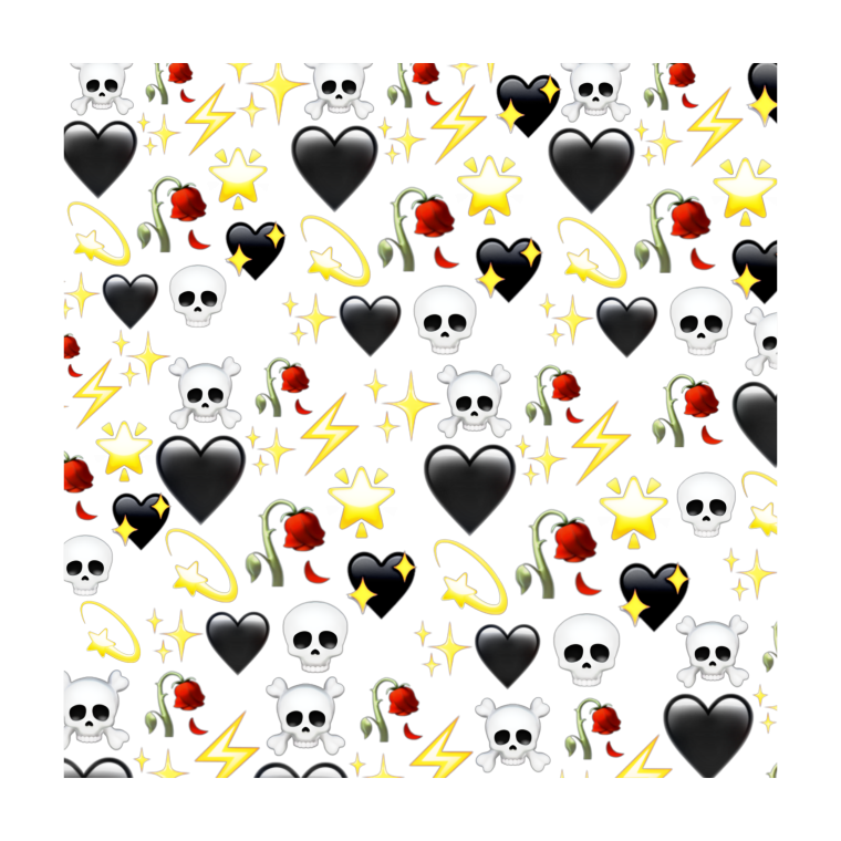 Сердечко черное