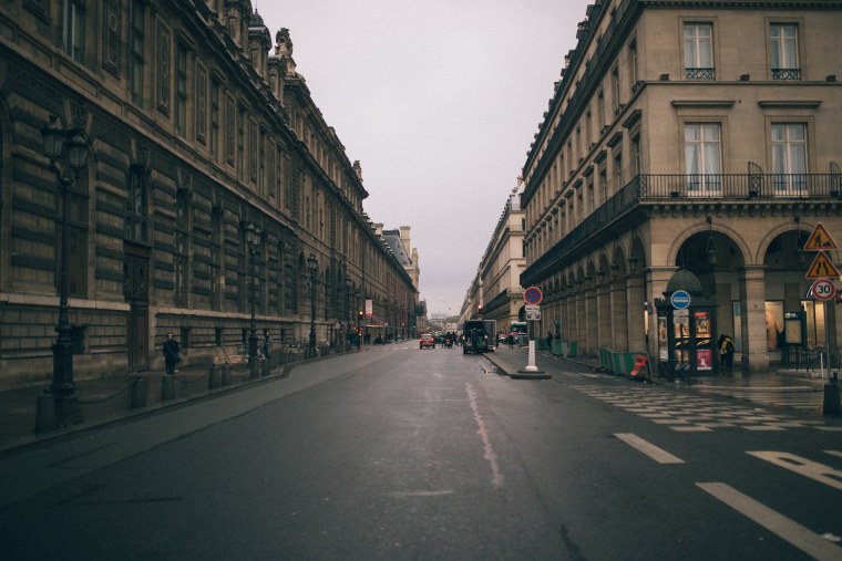 Montmartre Париж улица