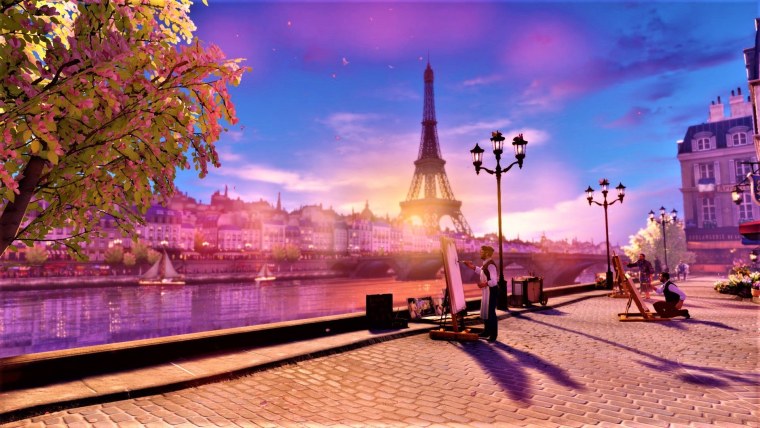 Париж улицы города