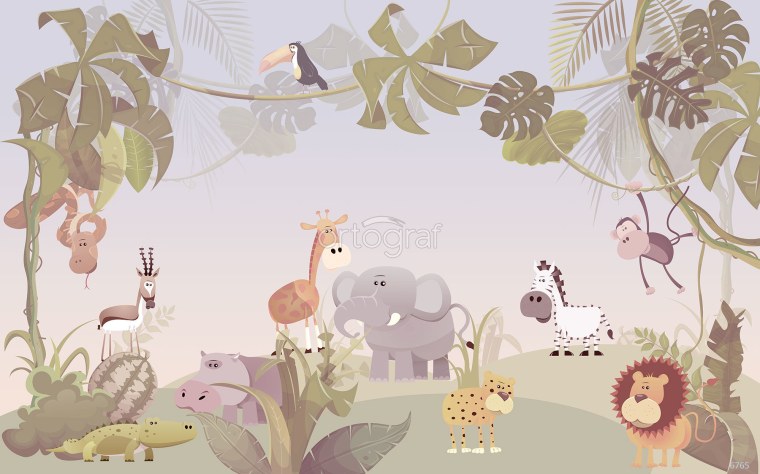 Джунгли орнамент