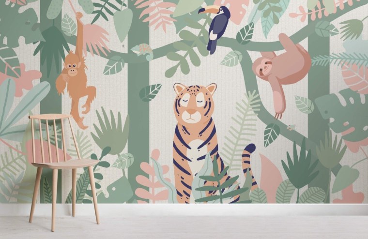 Тропический лес цветы