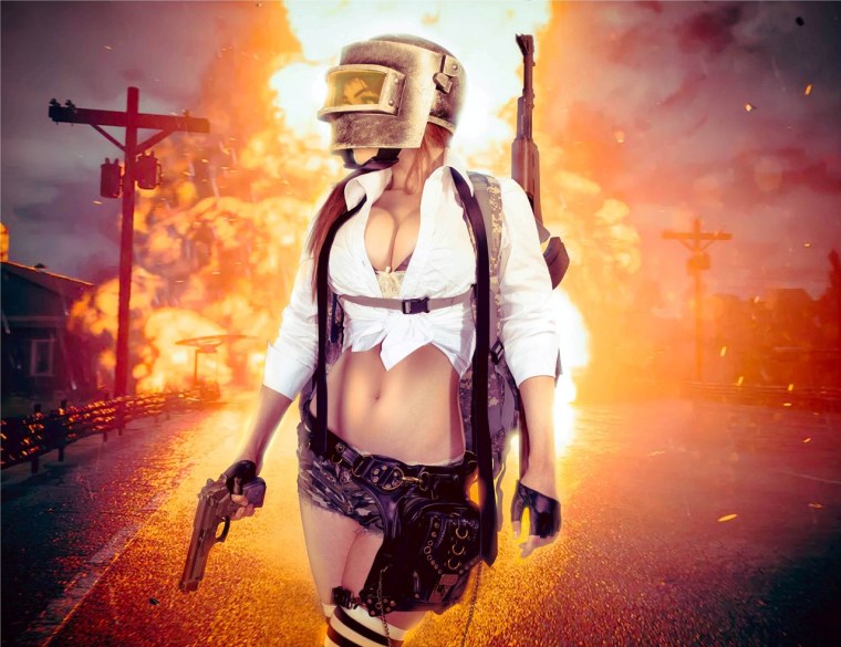 Стример ПУБГ девушка