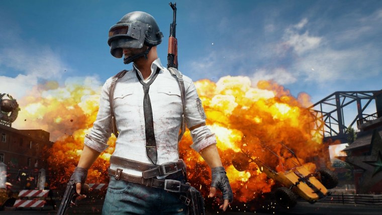 PUBG mobile девушка