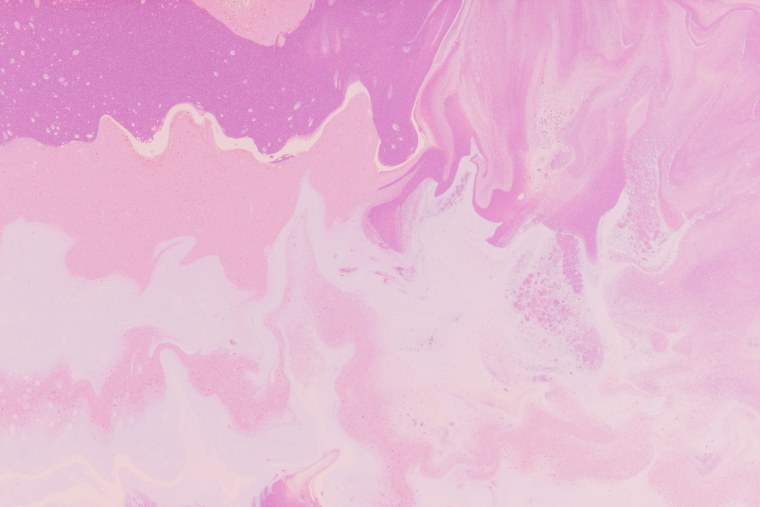 Коллаж в розовых тонах