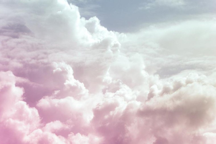 Коллаж в розовых тонах