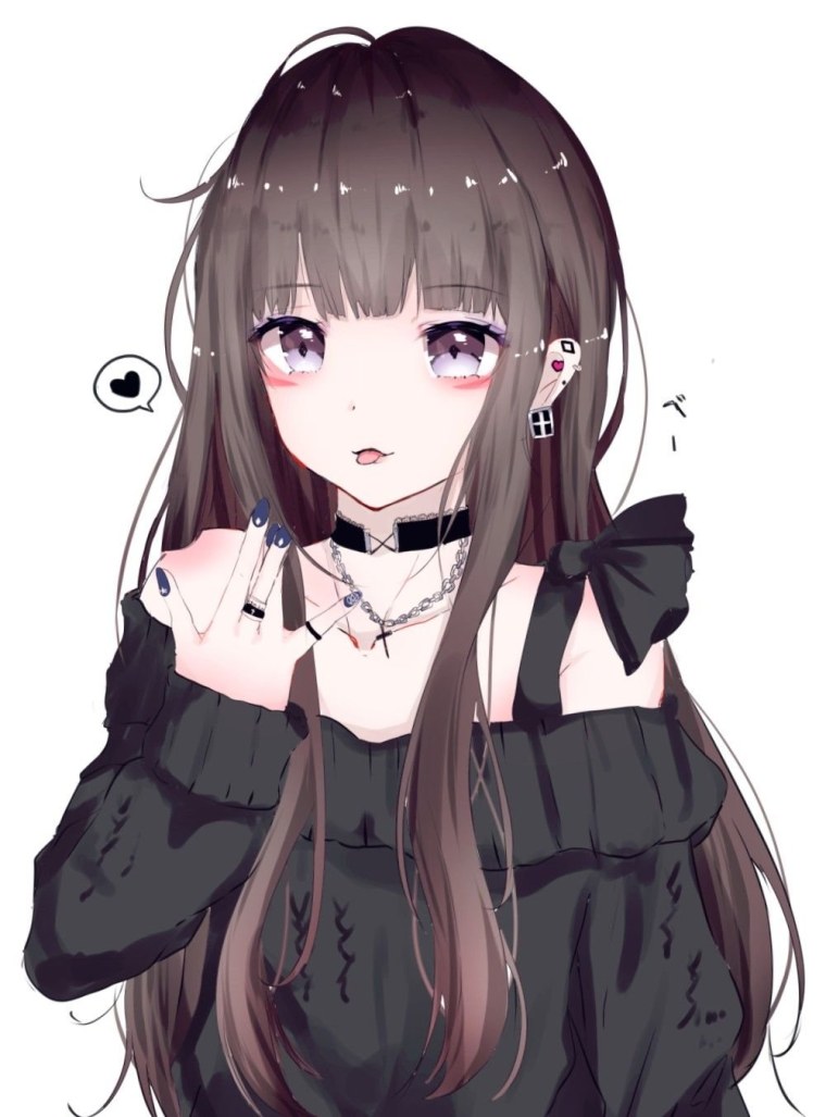 Милые аниме девочки