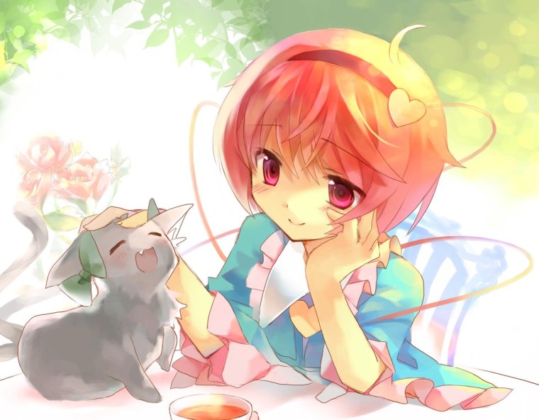 Аниме девушки милые