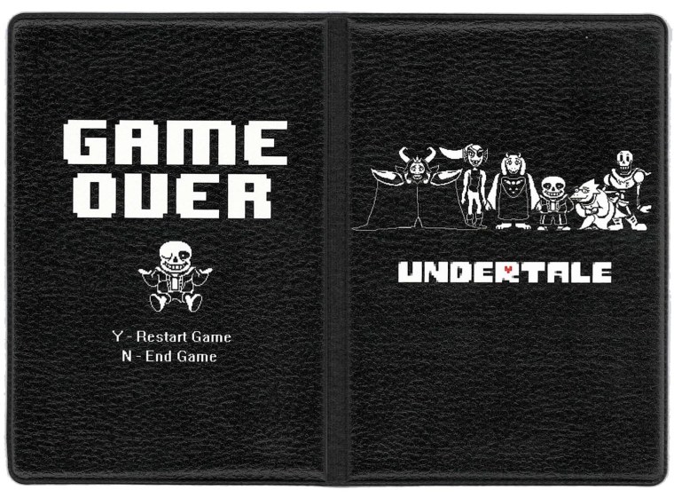 Обложка на паспорт андертейл