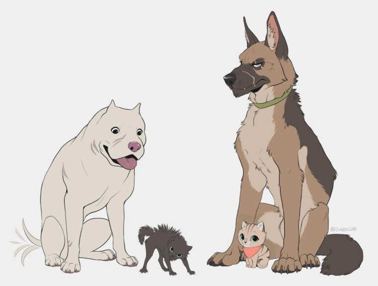 Собака брут и Пикси