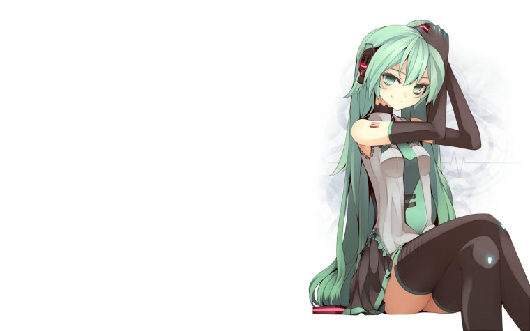 Зелёная Хацунэ Мику
