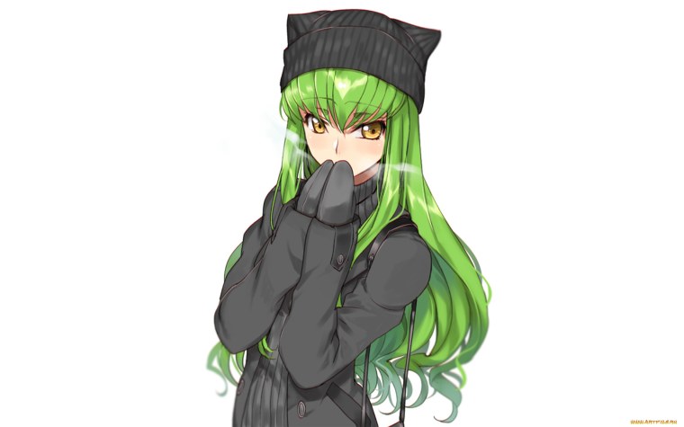 Код Гиас тячн с хзелеными волосами