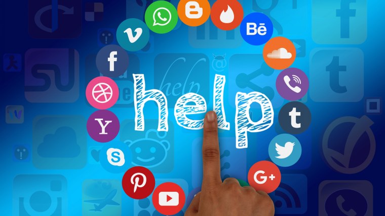 Социальные сети фон