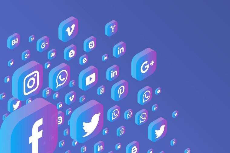 Социальные сети фон