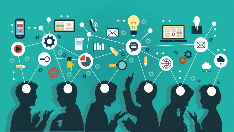 Фон для презентации социальные сети