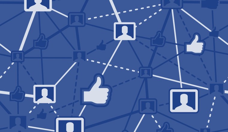 Социальные сети абстракция