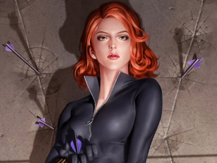 Чёрная вдова вампир