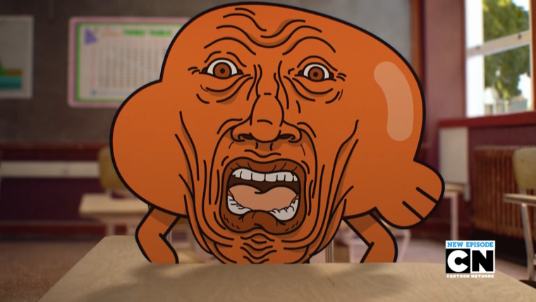 Удивительный мир Гамбола лица