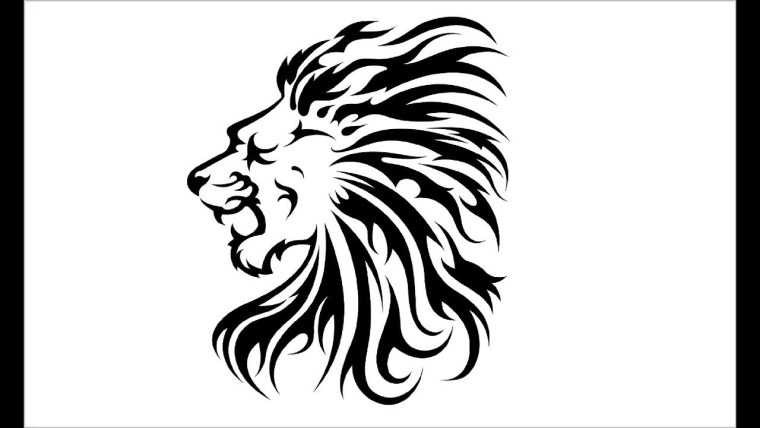 Лев из мультика