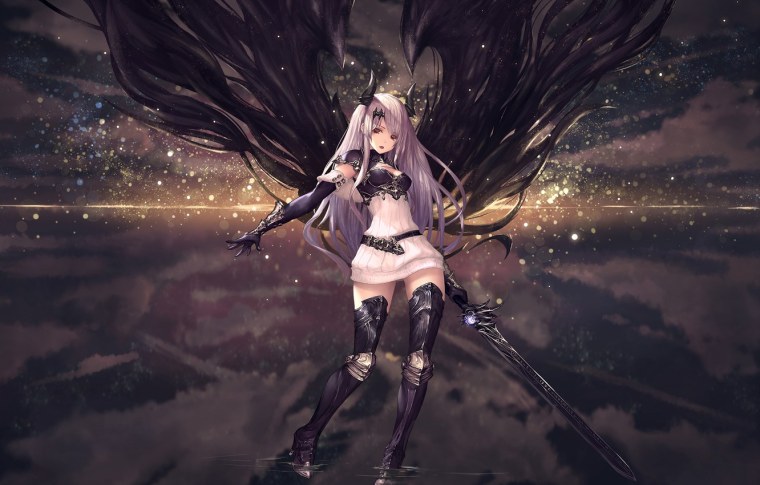 Необычные аниме обои