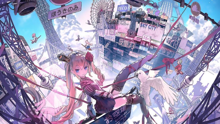 Аниме неко 4к