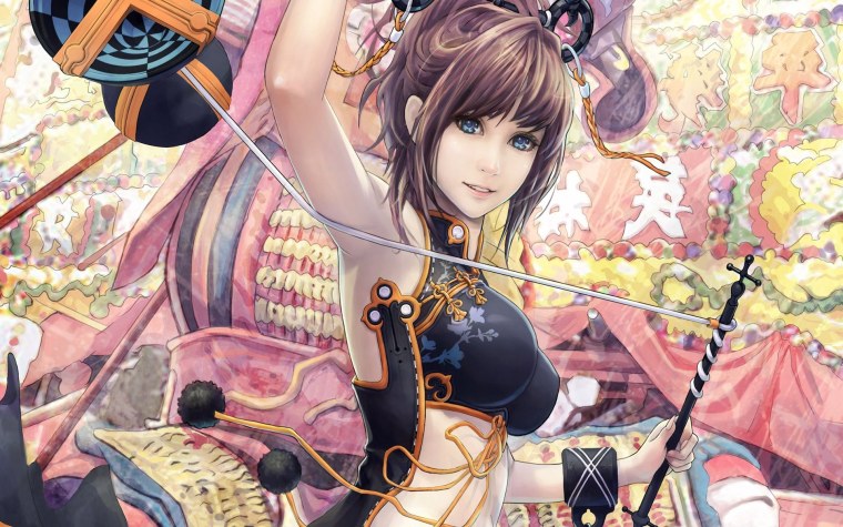 Обои в стиле аниме