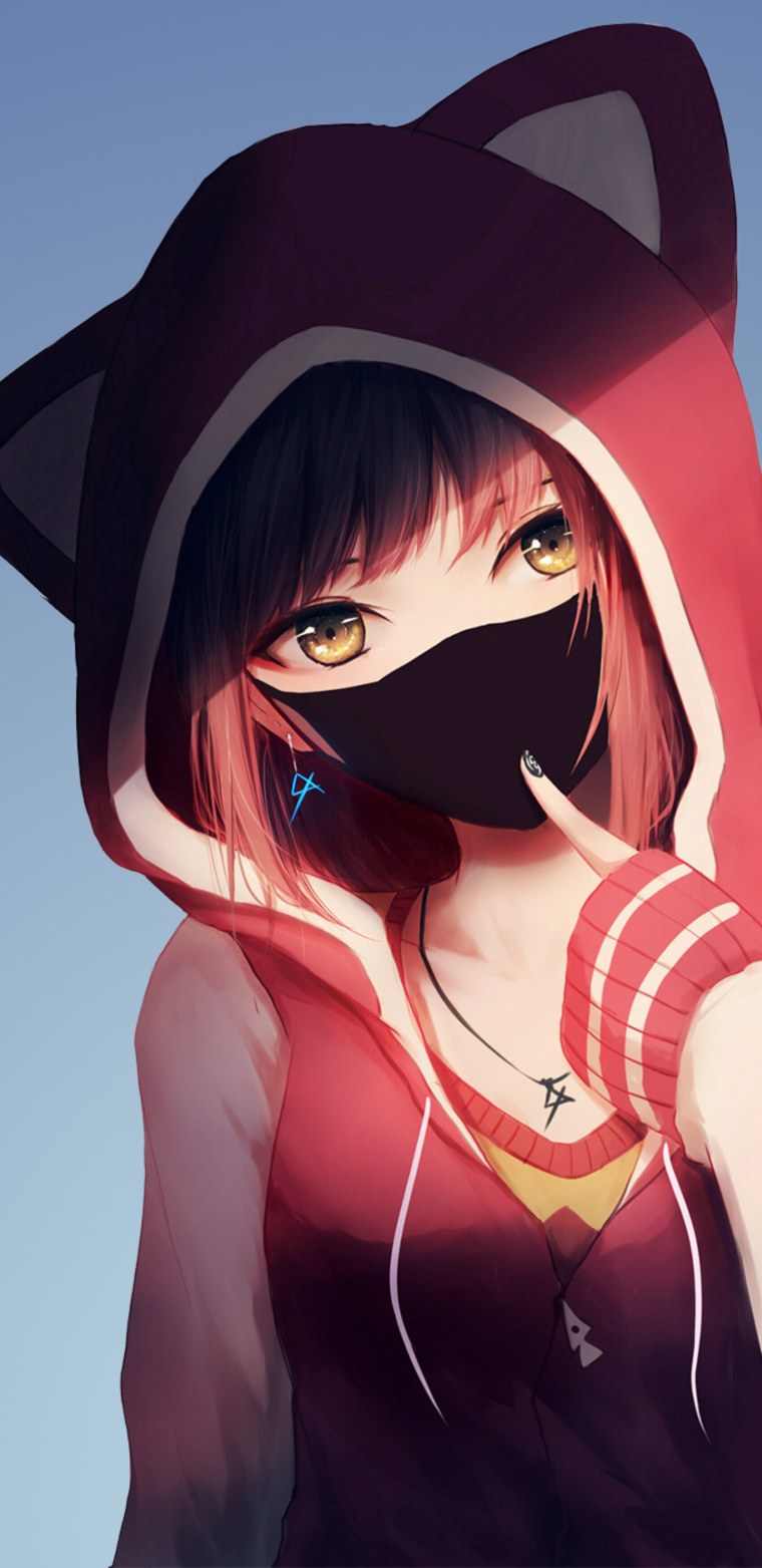 Аниме в капюшоне