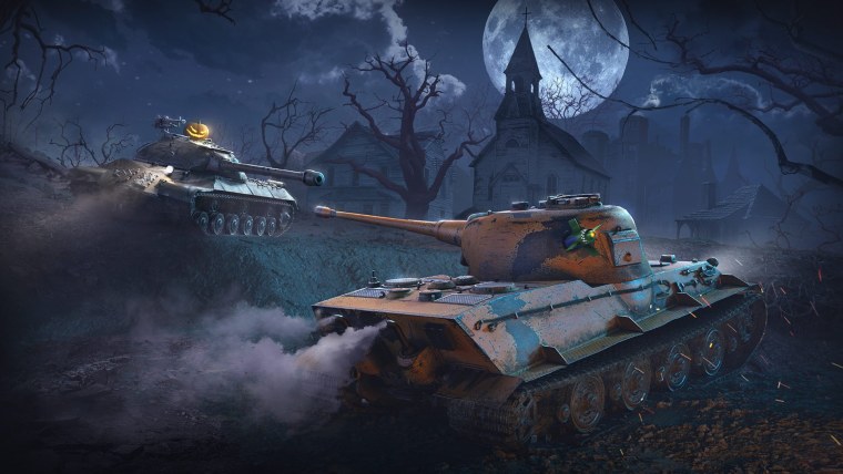 World of Tanks Blitz Хэллоуин