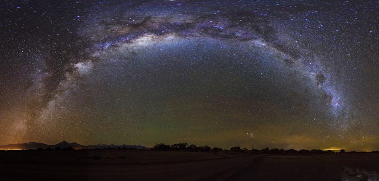 Космос Галактика Млечный путь
