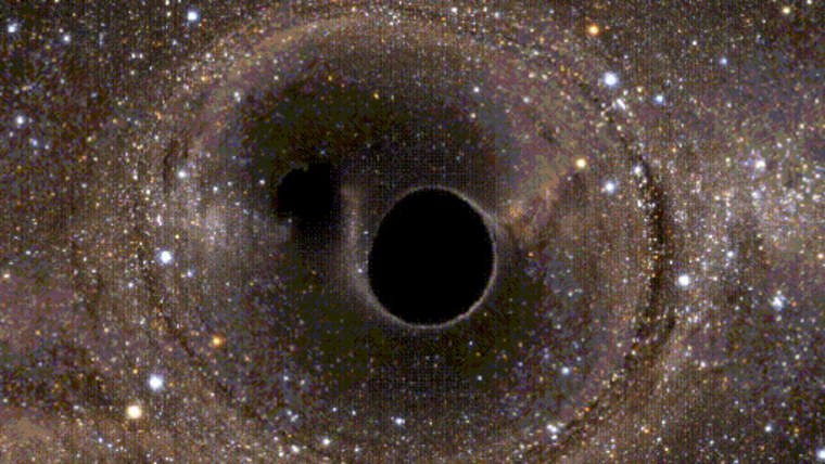 Слияние черных дыр