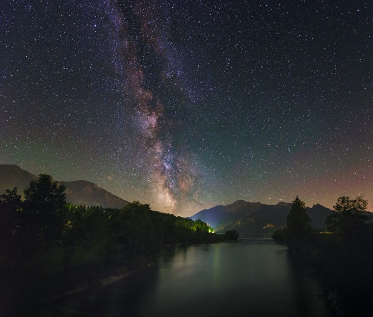 Млечный путь анимация